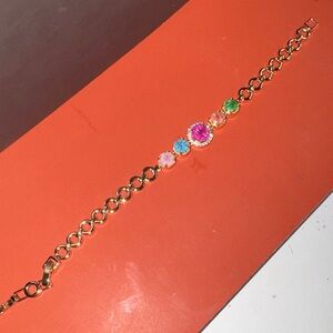 Multicolor Gemstone Bracelet